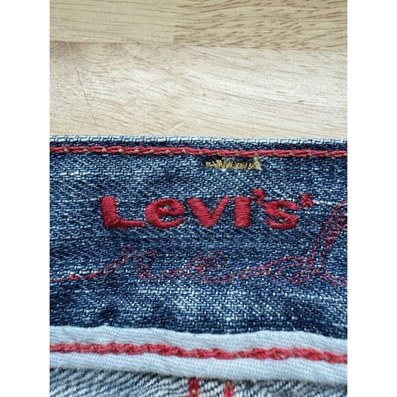 Levi's Red Collection Limited Edition Straight Leg Jeans Distressed Men's 38X30 - Picture 4 of 7